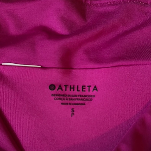 Athleta Pink High-Waisted Bikini - Picture 2 of 4
